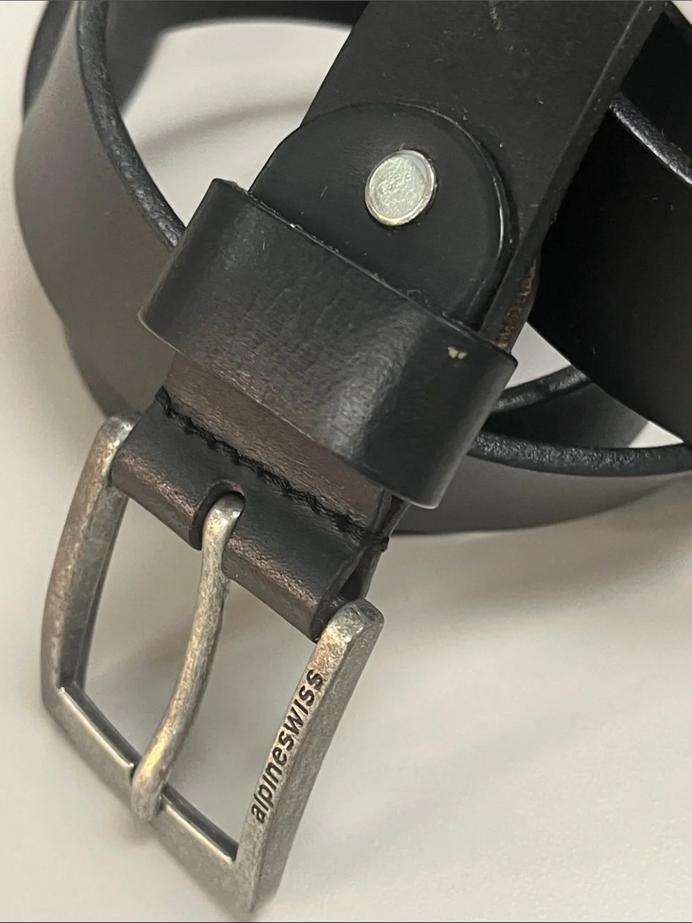 Alpine Swiss sturdy black